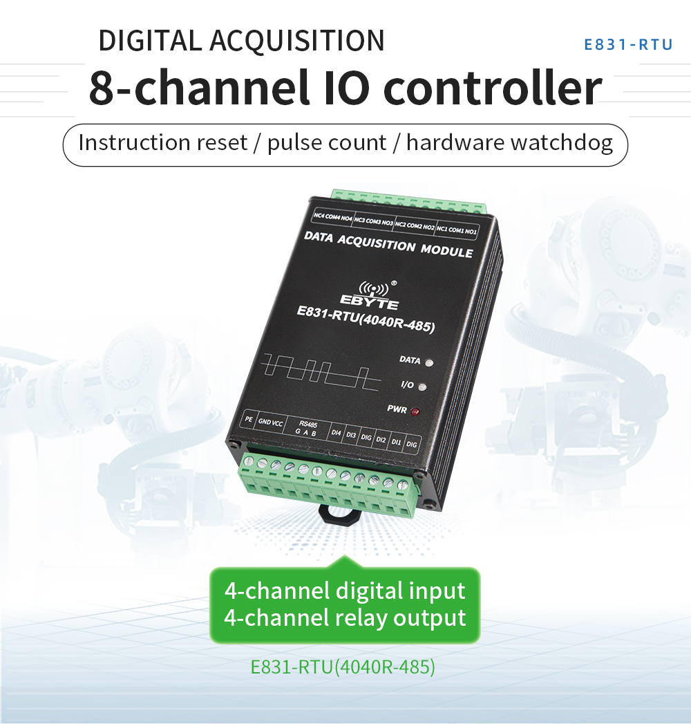 DIGITAL ACQUISITION 8-channel 10 controller